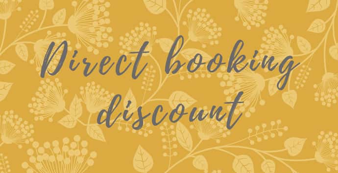 Direct Booking Discount
