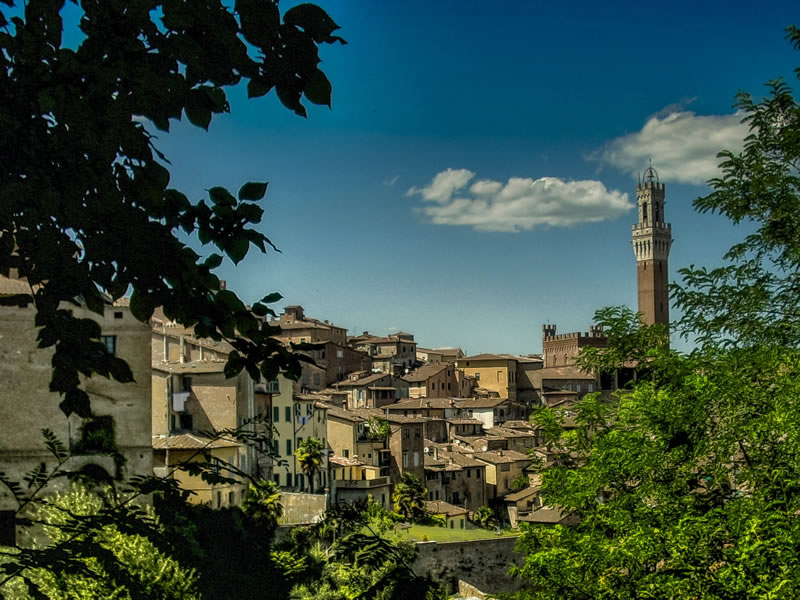 Il centro di Siena