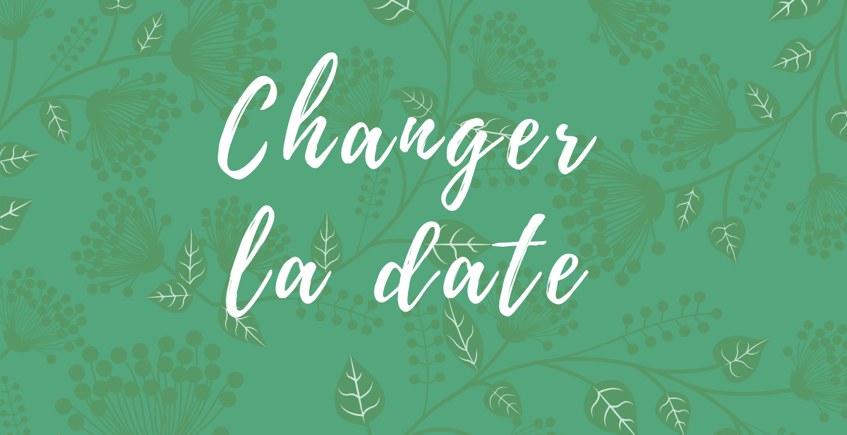 Change the date, and save the tourism!